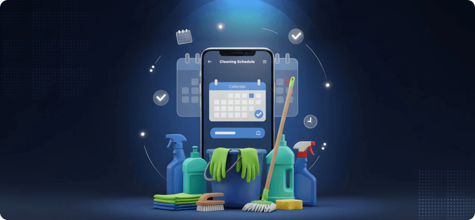 Cleaning Scheduling App Feature Image