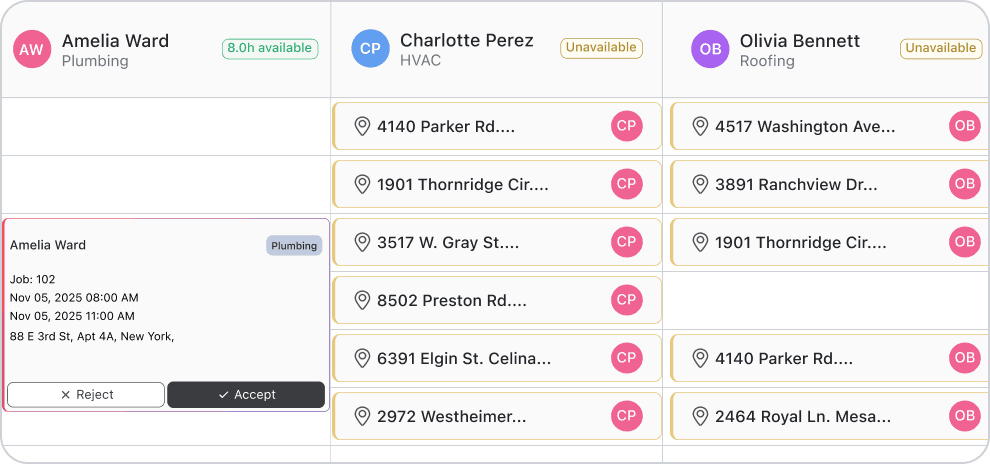 Set Schedules with Precision