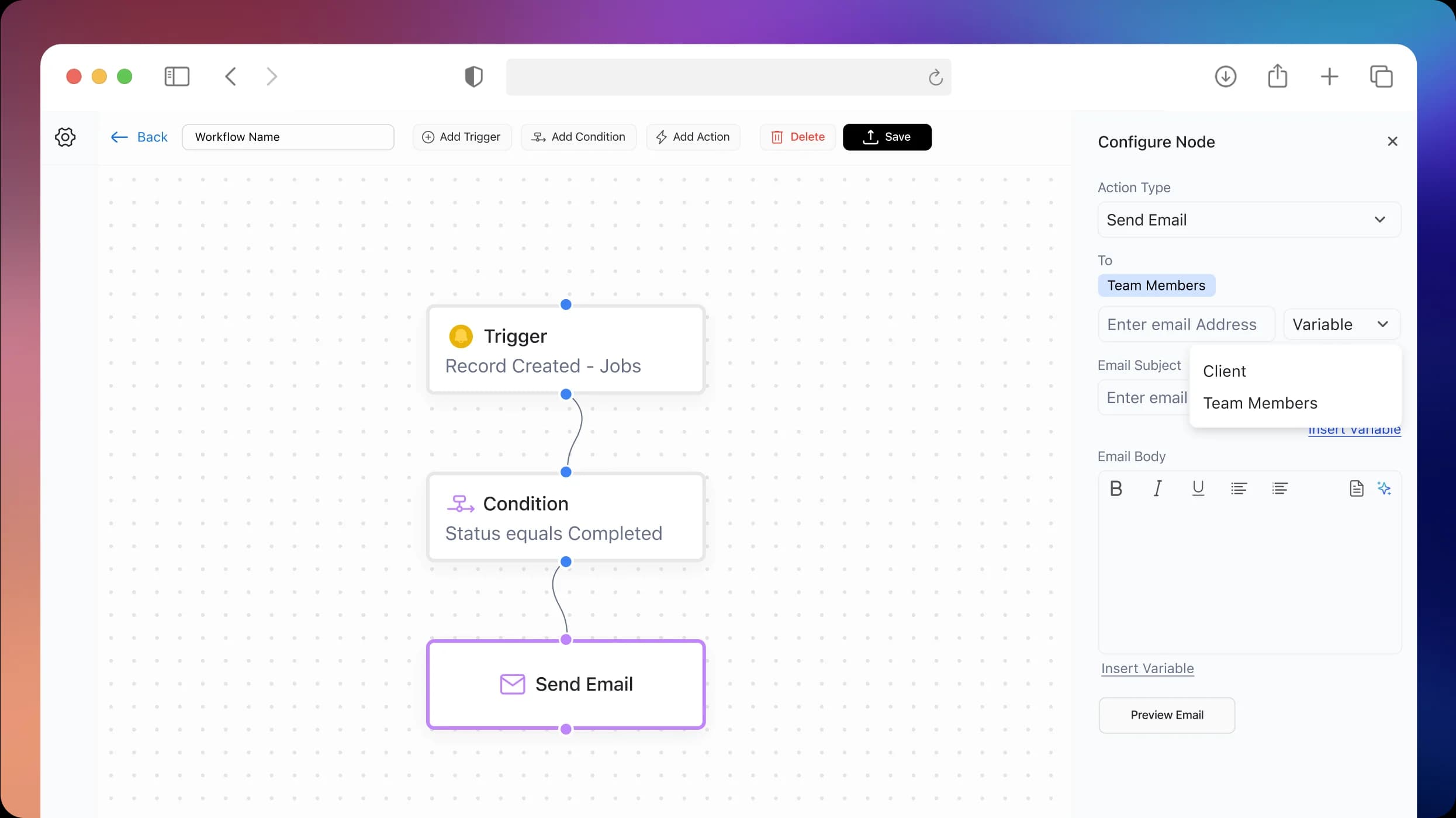field-service-workflow