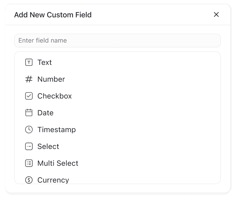 Customer Details & Custom Fields