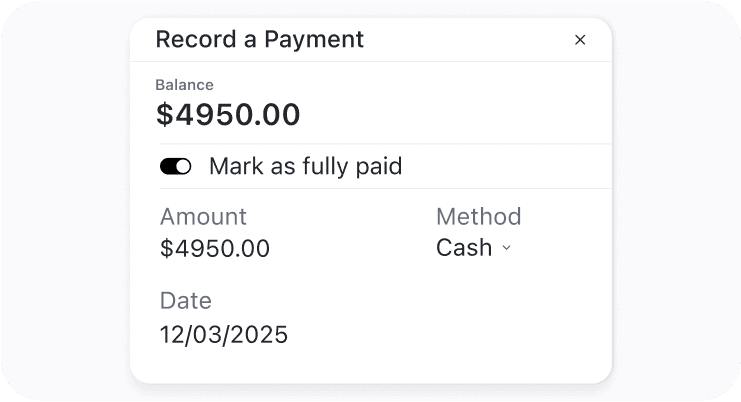 Estimate & Quote Management