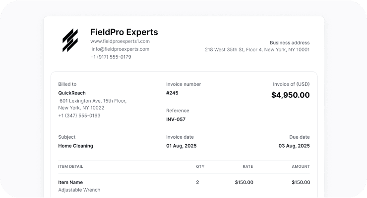 on-site-invoicing-and-payment-processing