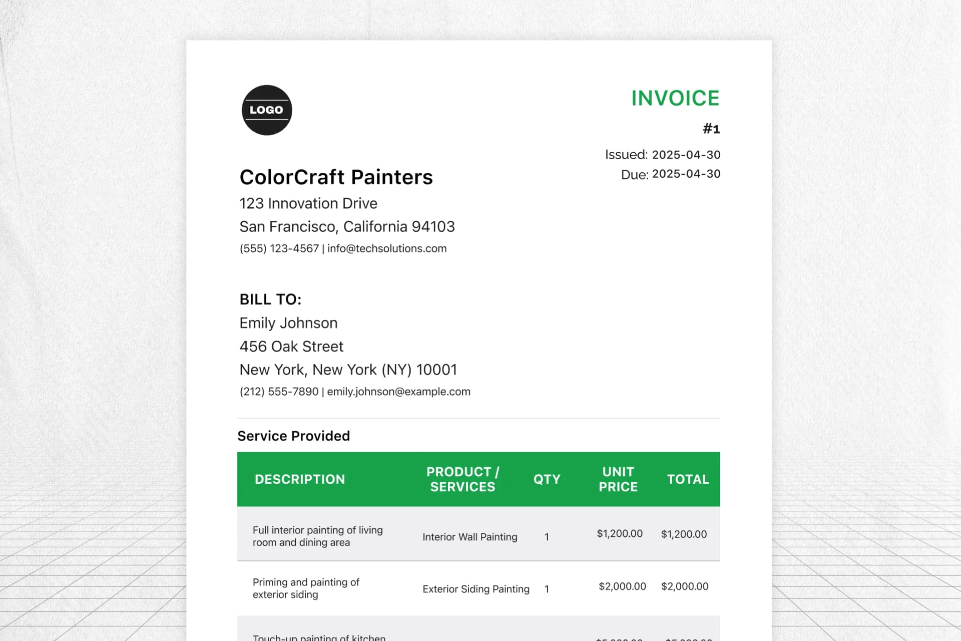 painting-invoice-template