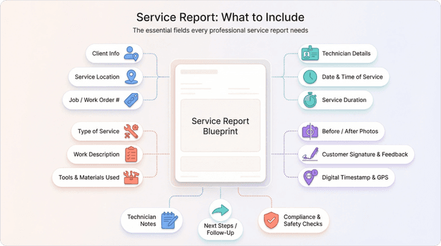 Field Service Report Template [Free PDF & Word] | 2026
