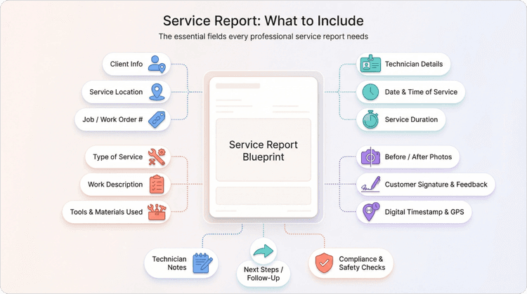 Field Service Report Template [Free PDF & Word] | 2026