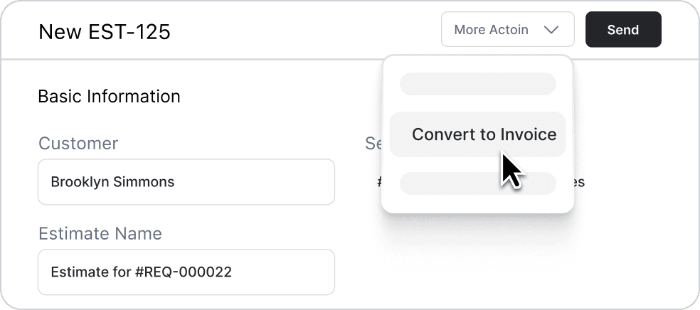 Instant Invoice Conversion