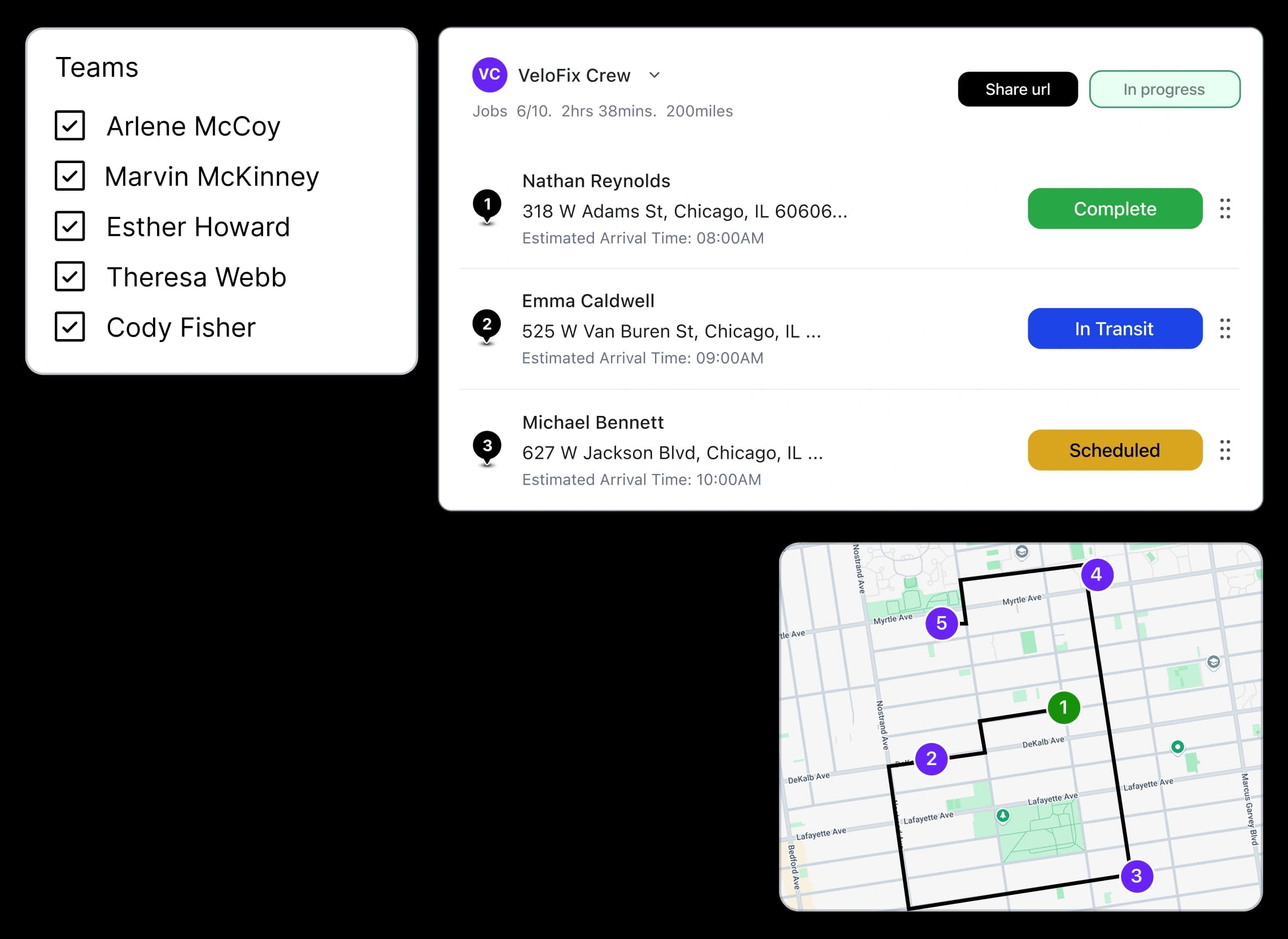 route-optimized