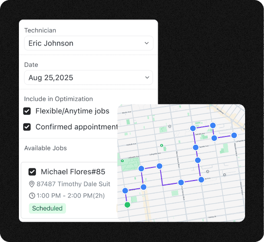 Stay booked and on route, without the chaos