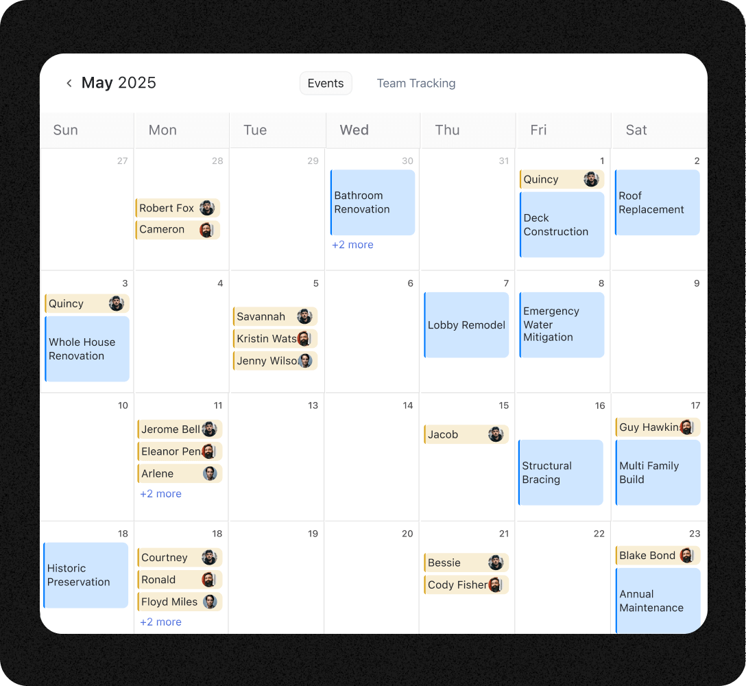 Track and manage jobs with ease