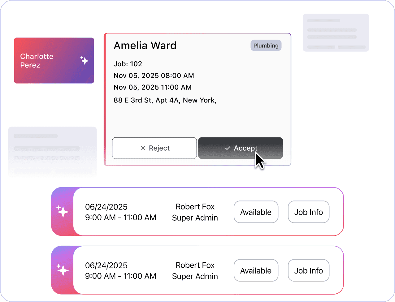 why field Dispatching Scheduling