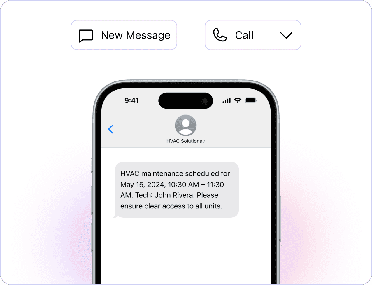 why field Text Notifications Calling