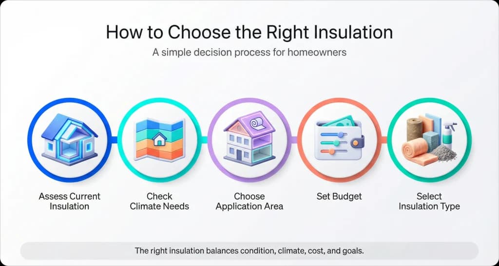 Steps to choose right insulation for homeowners by FieldCamp