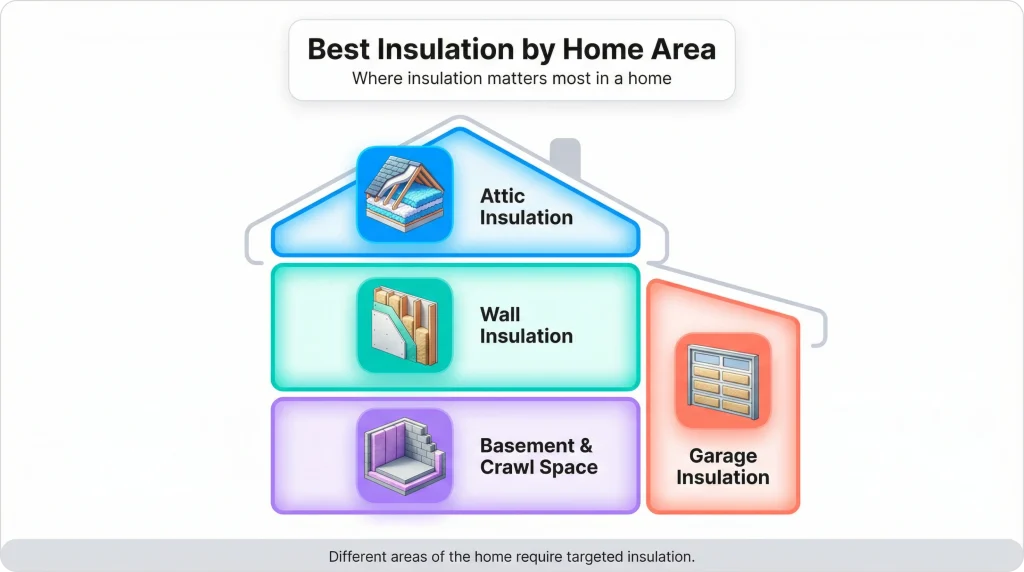 Best Insulation by Home Area Images