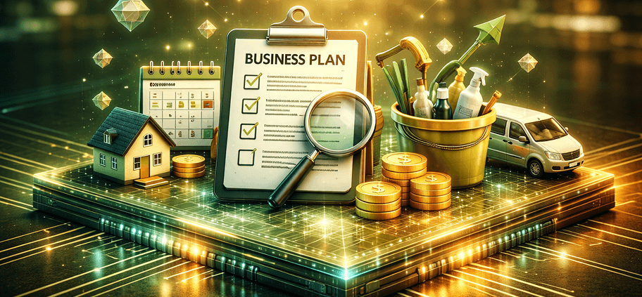 feature image of Cleaning business plan