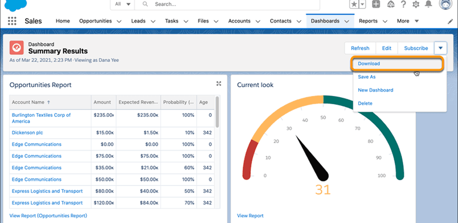 Salesforce as field service software 