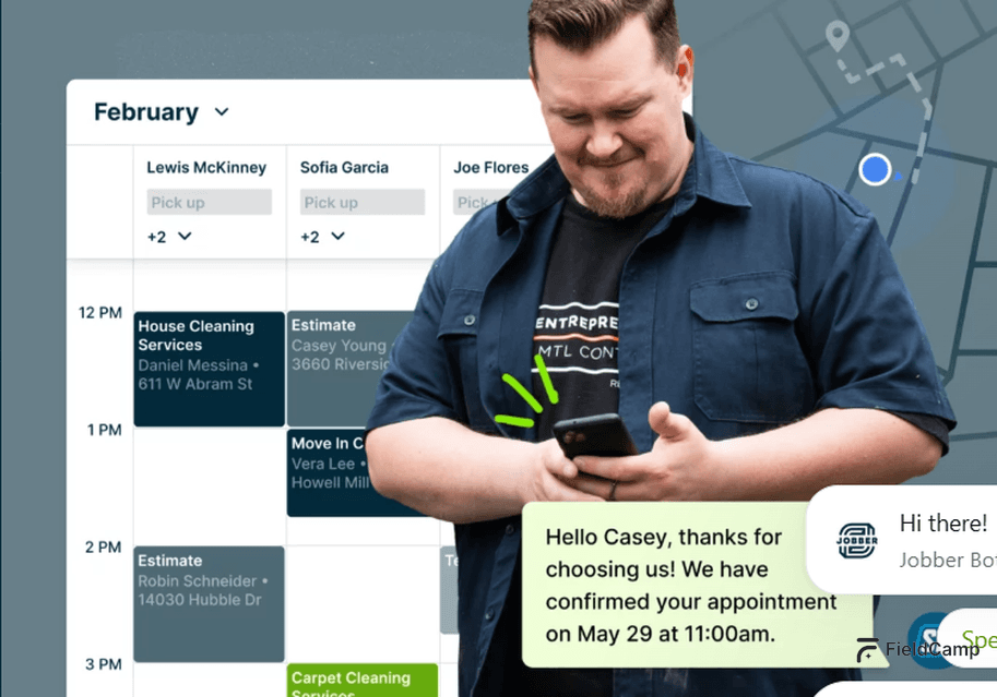 Jobber dashboaed Image