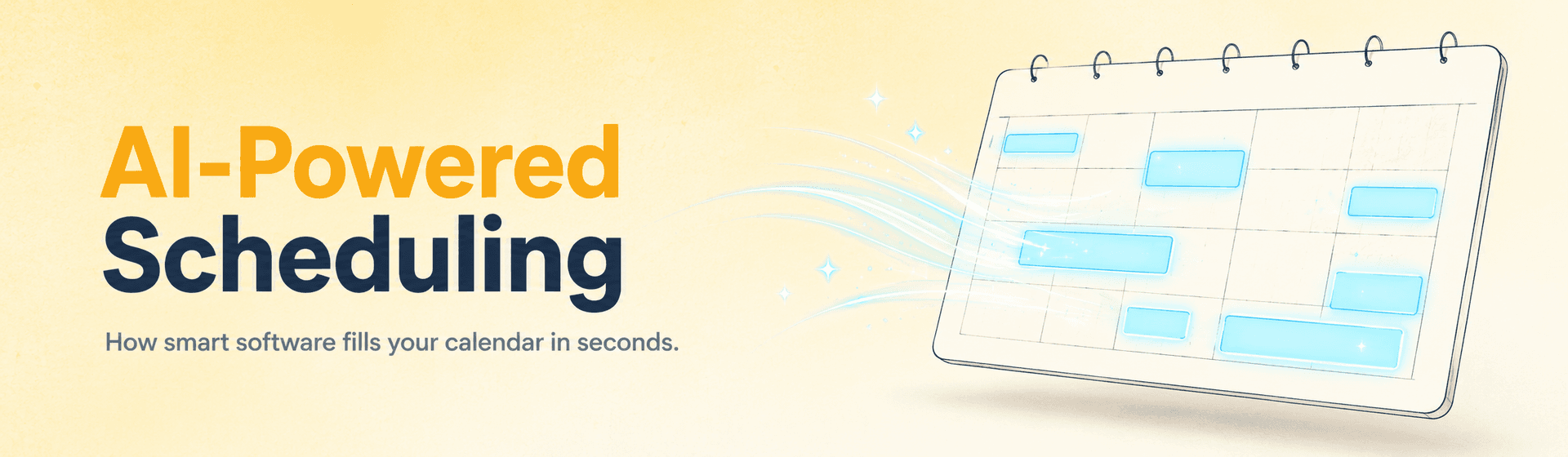 AI powered scheduling