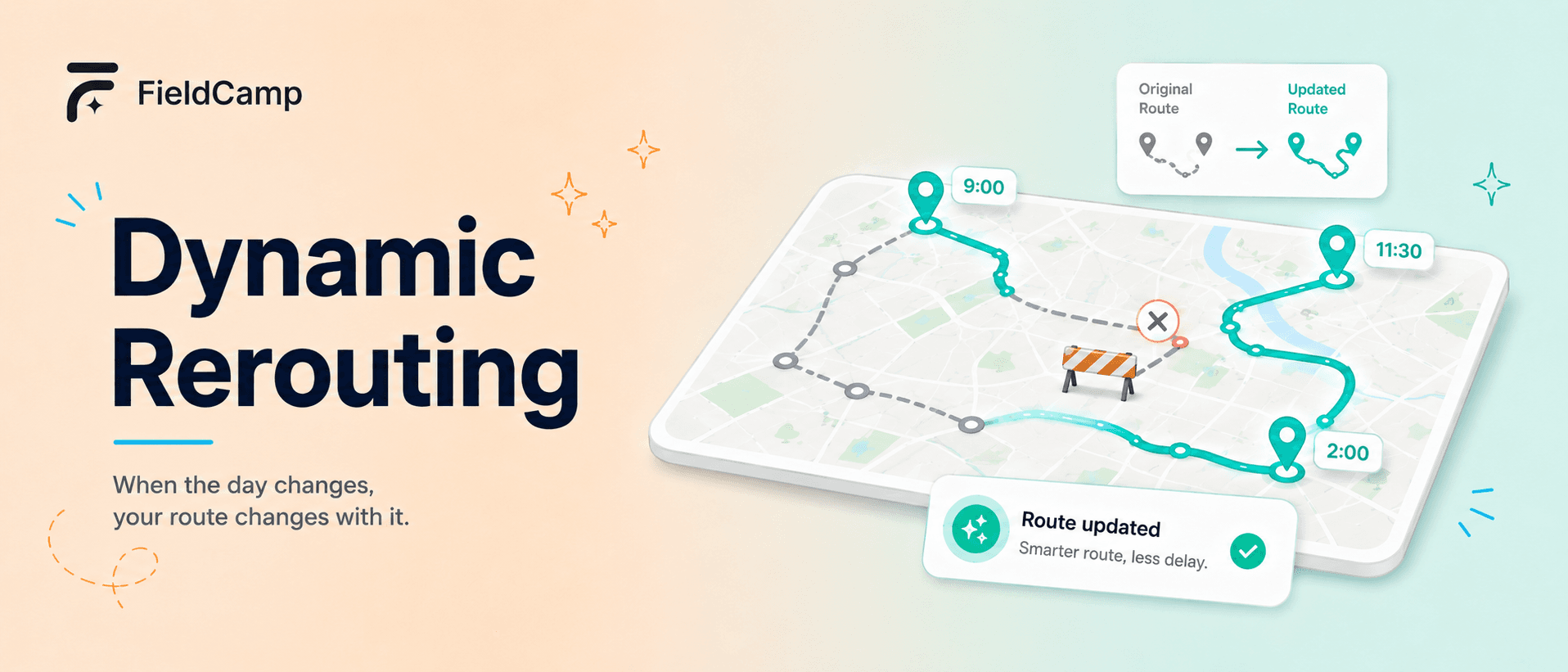 Dynamic Rerouting: How AI Fixes Field Service Routes Live
