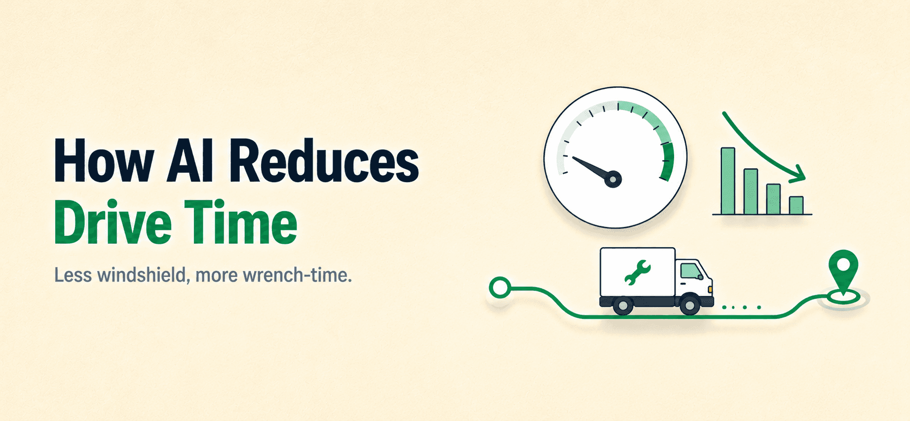 How AI Reduces Drive Time: 6 Field Service Mechanisms
