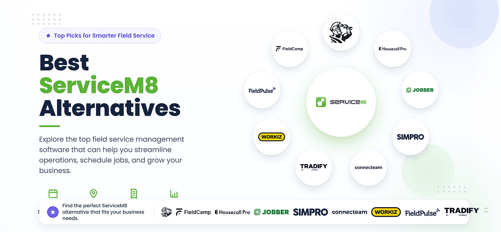 Best Servicem8 Alternatives