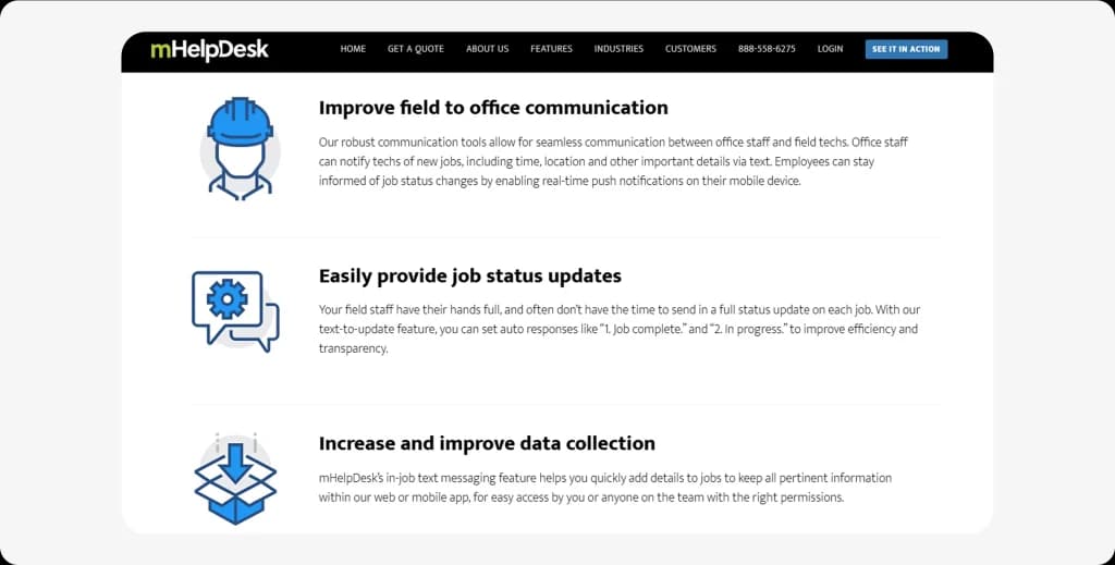 Field service businesses have a large workforce