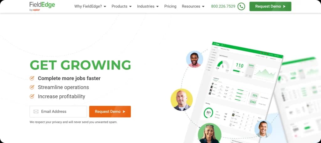 FieldEdge dashboard image