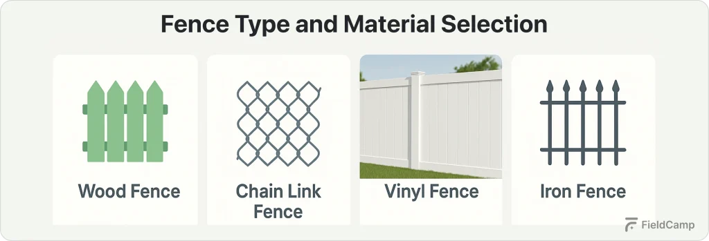 fence-type-and-material-selection
