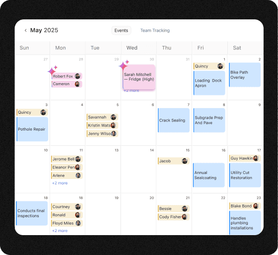 Schedule that keeps your tech and calendars occupied