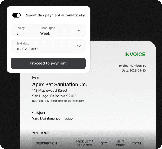 Send invoices that are clear