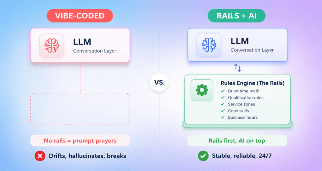Why AI in the Trades Needs Rails