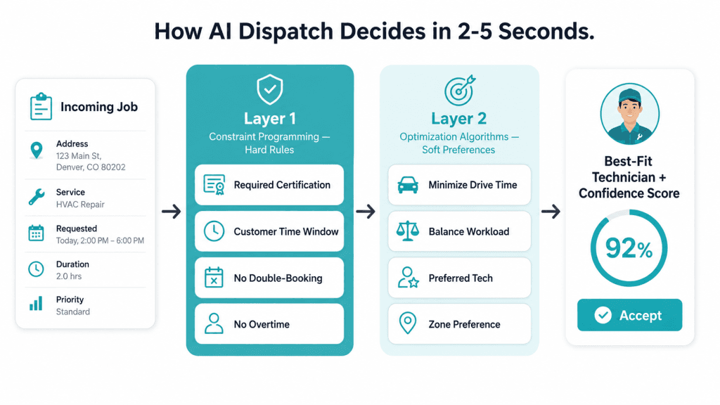 AI dispatcher FieldCamp