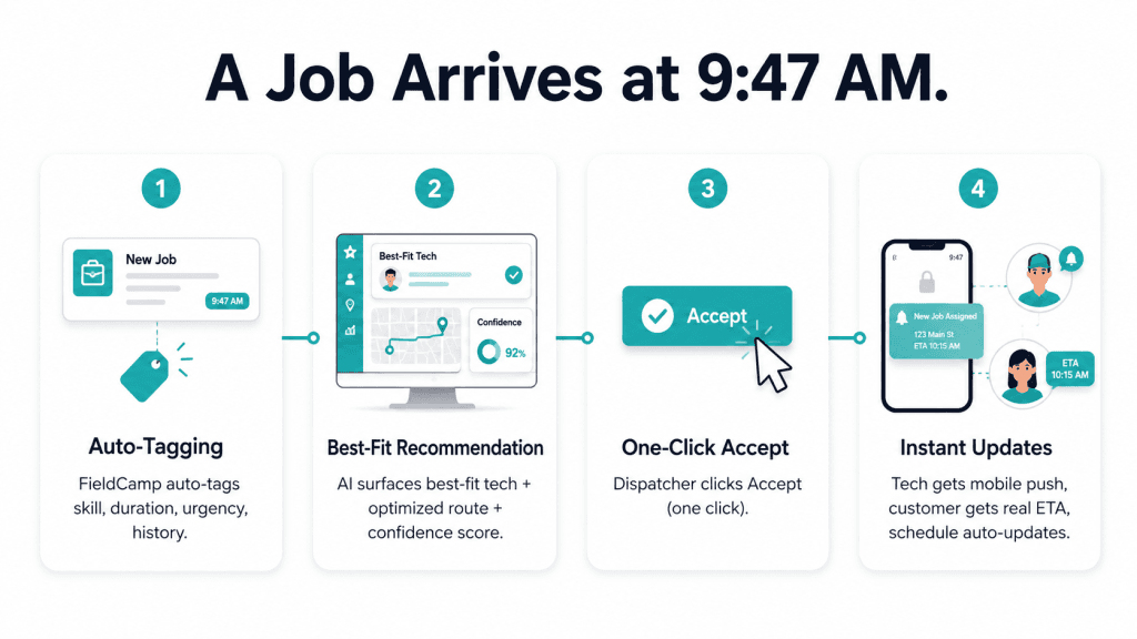 Shift from Traditional to Smart AI Dispatching